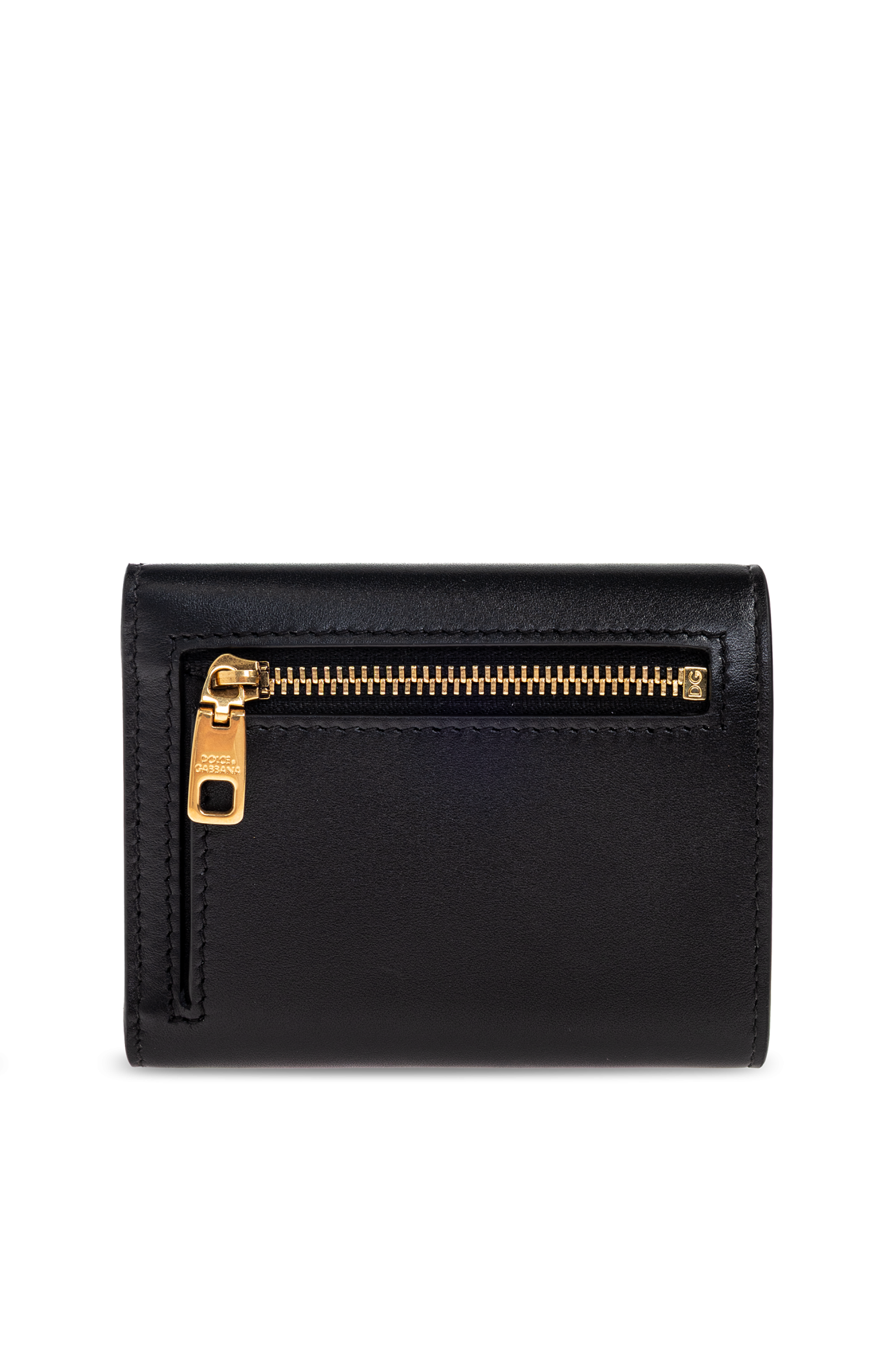 VIP【関税送料無料】希少 DOLCE & GABBANA BLACK LEATHER WALLET Black Leather wallet Dolce & Gabbana - Vitkac Australia